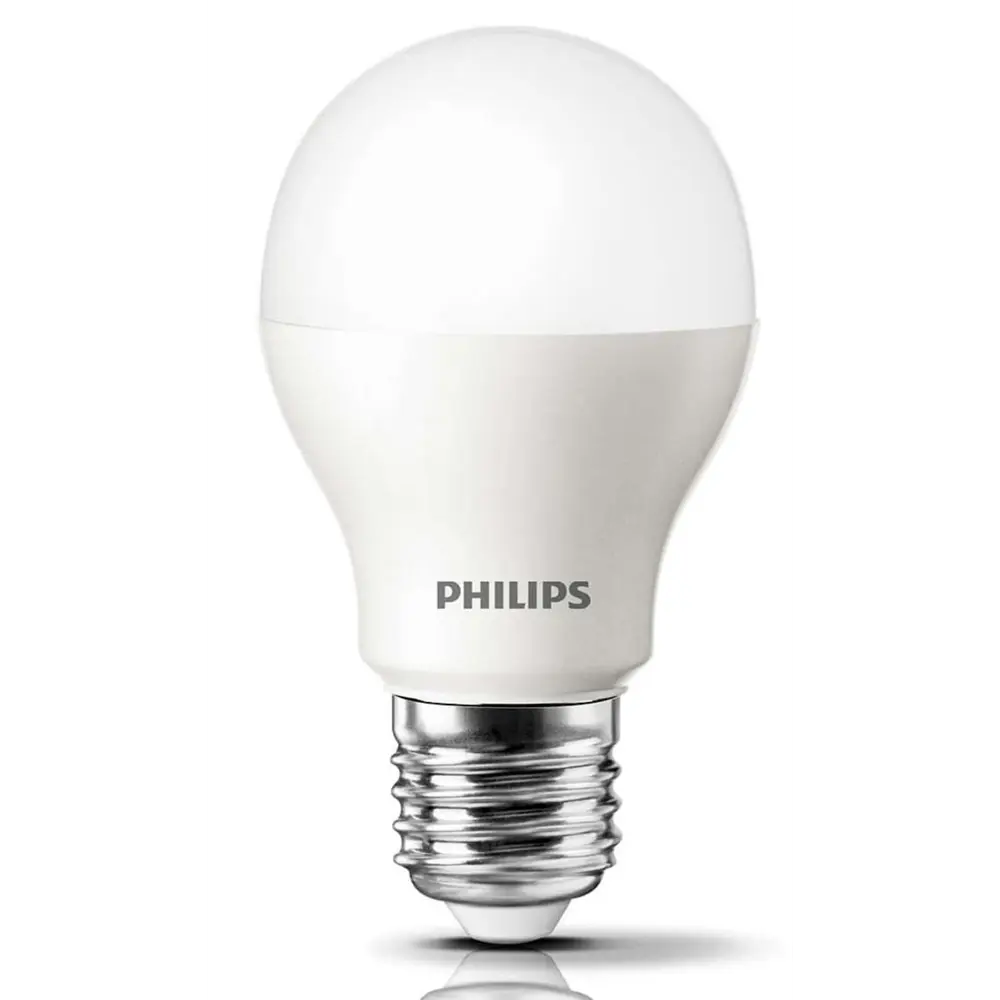 Фото Лампа Philips Essential E27 7 Вт груша 680 Лм нейтральный Фото Лампа Philips Essential E27 7 Вт груша 680 Лм нейтральный