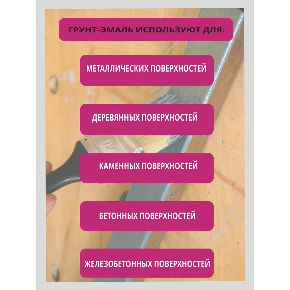 Фото 3 Грунт-Эмаль 3 в 1 акриловая по ржавчине без запаха Оберег PaintGuard цвет белый матовый 5 л Фото 3 Грунт-Эмаль 3 в 1 акриловая по ржавчине без запаха Оберег PaintGuard цвет белый матовый 5 л