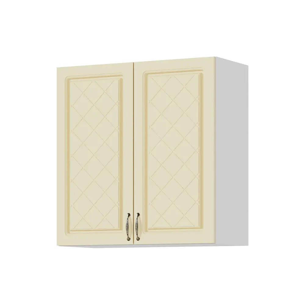 Фото Навесной шкаф Стендмебель Модена 70x71.6x30 см ЛДСП цвет белый/дуб ваниль Фото Навесной шкаф Стендмебель Модена 70x71.6x30 см ЛДСП цвет белый/дуб ваниль