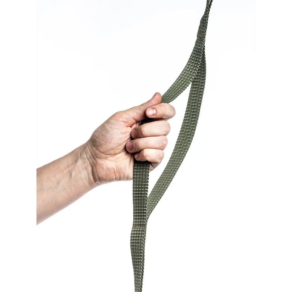 Фото 5 Стропа эвакуационная тактическая с карабином Tplus 5 м 18 петель олива Фото 5 Стропа эвакуационная тактическая с карабином Tplus 5 м 18 петель олива