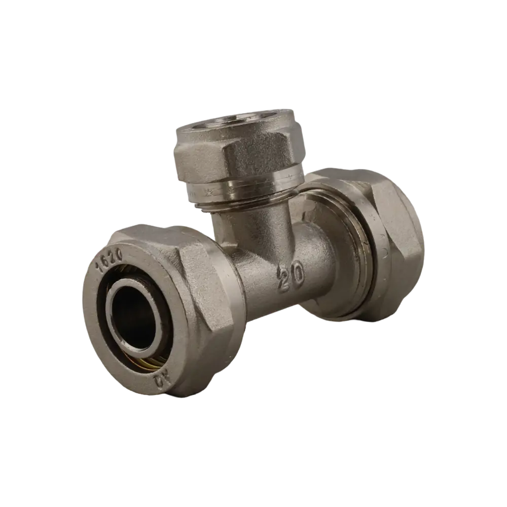 Фото 3 Тройник переходной Aqualink 20x16x20 мм латунь k18636 Фото 3 Тройник переходной Aqualink 20x16x20 мм латунь k18636