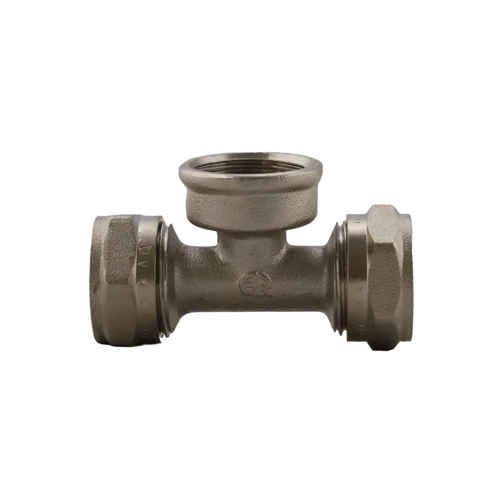 Фото 4 Тройник комбинированный Aqualink 20x3/4"x20 мм ВР латунь k18645 Фото 4 Тройник комбинированный Aqualink 20x3/4"x20 мм ВР латунь k18645