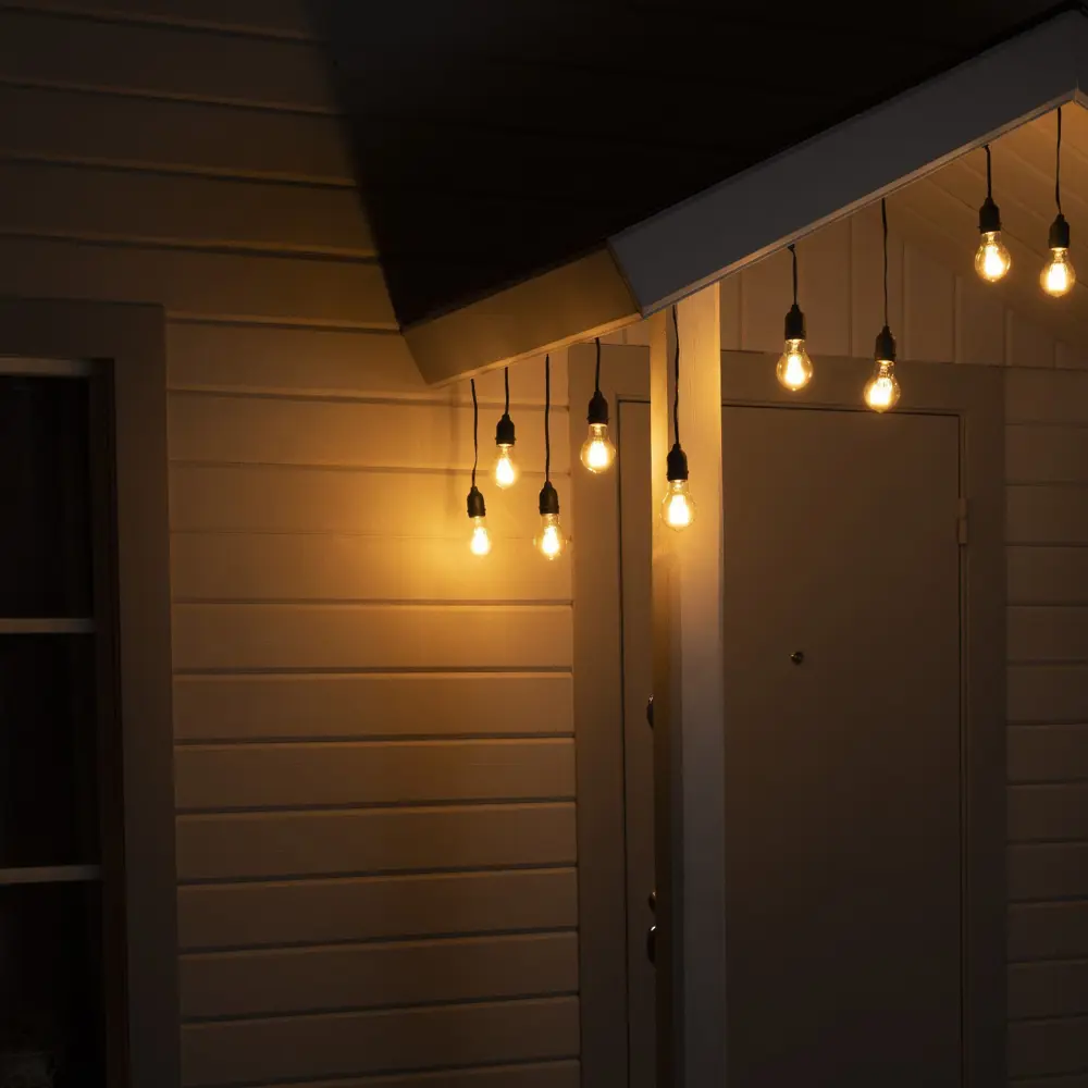 Фото 7 Электрогирлянда наружная Luazon lighting 7859951 нить 10 м 20 ламп прозрачный 1 режим работы Фото 7 Электрогирлянда наружная Luazon lighting 7859951 нить 10 м 20 ламп прозрачный 1 режим работы