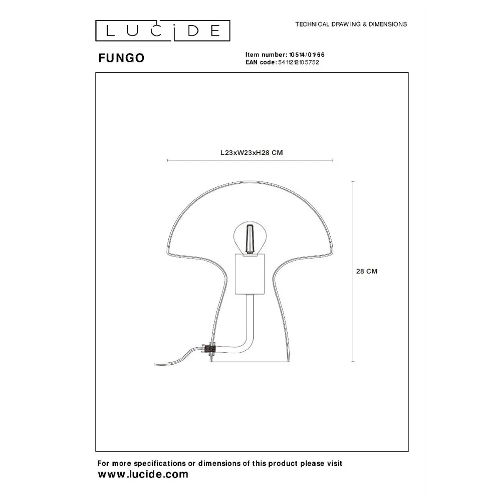 Фото 3 Настольная лампа Lucide Fungo 10514_01_66 цвет розовый Фото 3 Настольная лампа Lucide Fungo 10514_01_66 цвет розовый