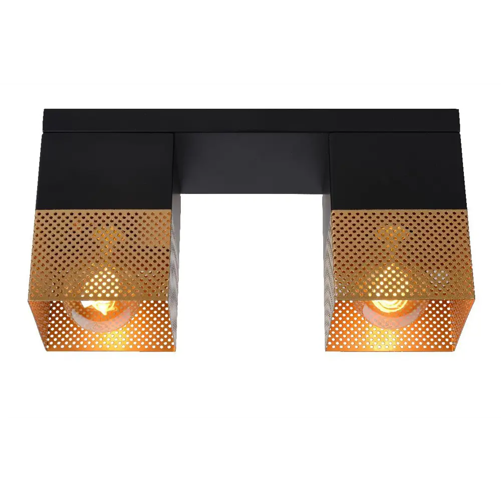 Фото Светильник точечный накладной Lucide 21123_02_02 6.667 м² цвет черный Фото Светильник точечный накладной Lucide 21123_02_02 6.667 м² цвет черный