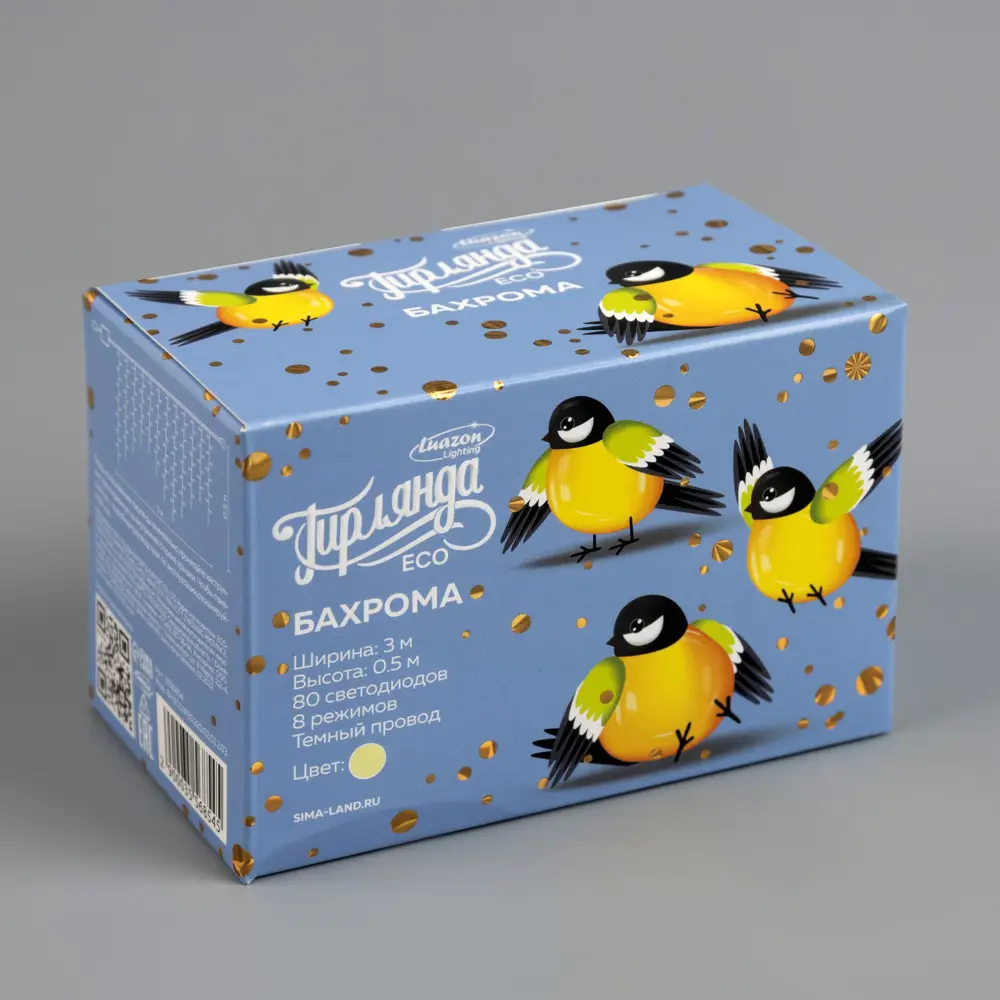 Фото 7 Электрогирлянда комнатная Luazon lighting 3556854 бахрома 3x3 м 80 ламп теплый белый (желтый) 8 режимов работы Фото 7 Электрогирлянда комнатная Luazon lighting 3556854 бахрома 3x3 м 80 ламп теплый белый (желтый) 8 режимов работы