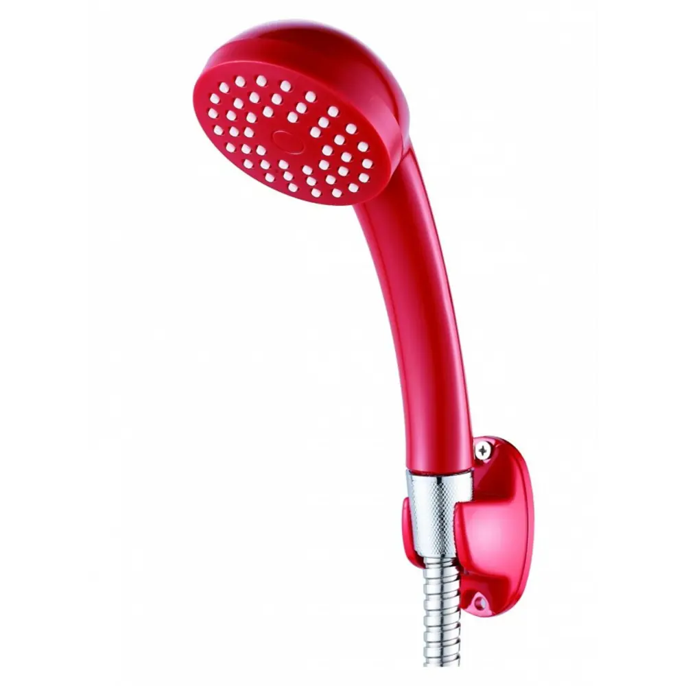 Фото 3 Смеситель для ванны Эверест B22-274C однорычажный с душевой лейкой цвет красный Фото 3 Смеситель для ванны Эверест B22-274C однорычажный с душевой лейкой цвет красный