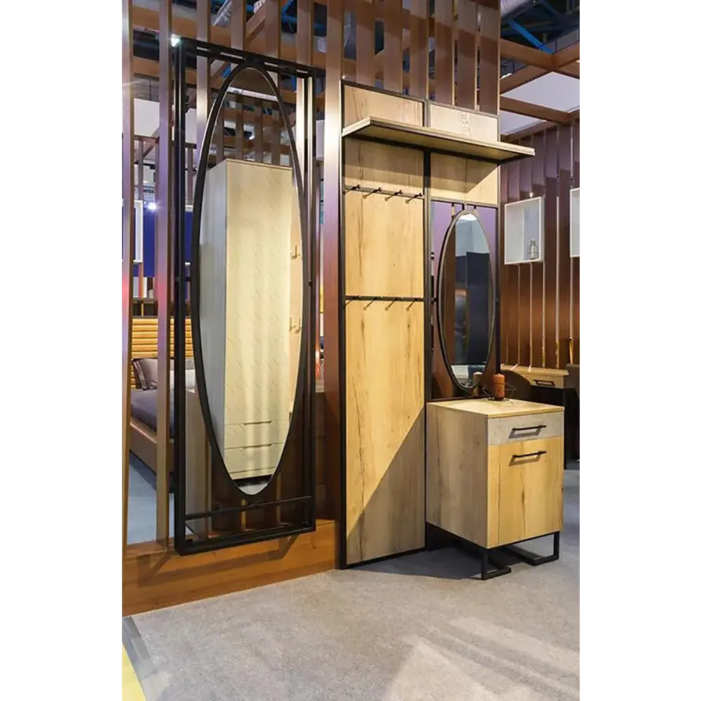 Фото 4 Настенная полка R-Home Loft 100x2.50x25 см ЛДСП цвет дуб натур Фото 4 Настенная полка R-Home Loft 100x2.50x25 см ЛДСП цвет дуб натур