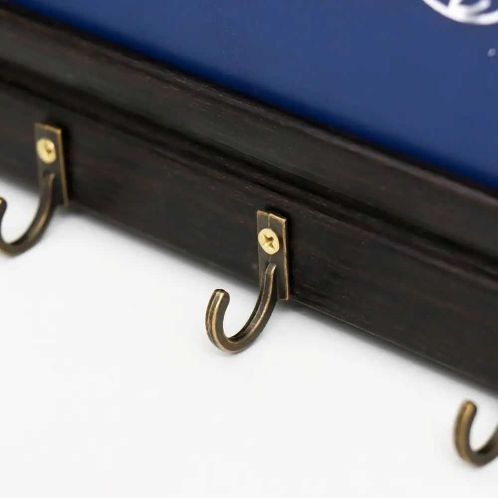 Фото 2 Ключница Simaland 9473716, МДФ, 27x22 см, цвет синий