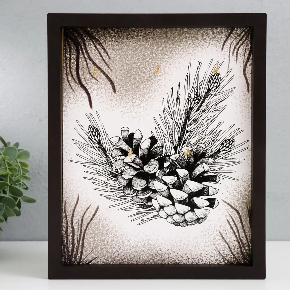 Фото Ключница Simaland 9952192, пластик, 27x22 см, разноцветная Фото Ключница Simaland 9952192, пластик, 27x22 см, разноцветная