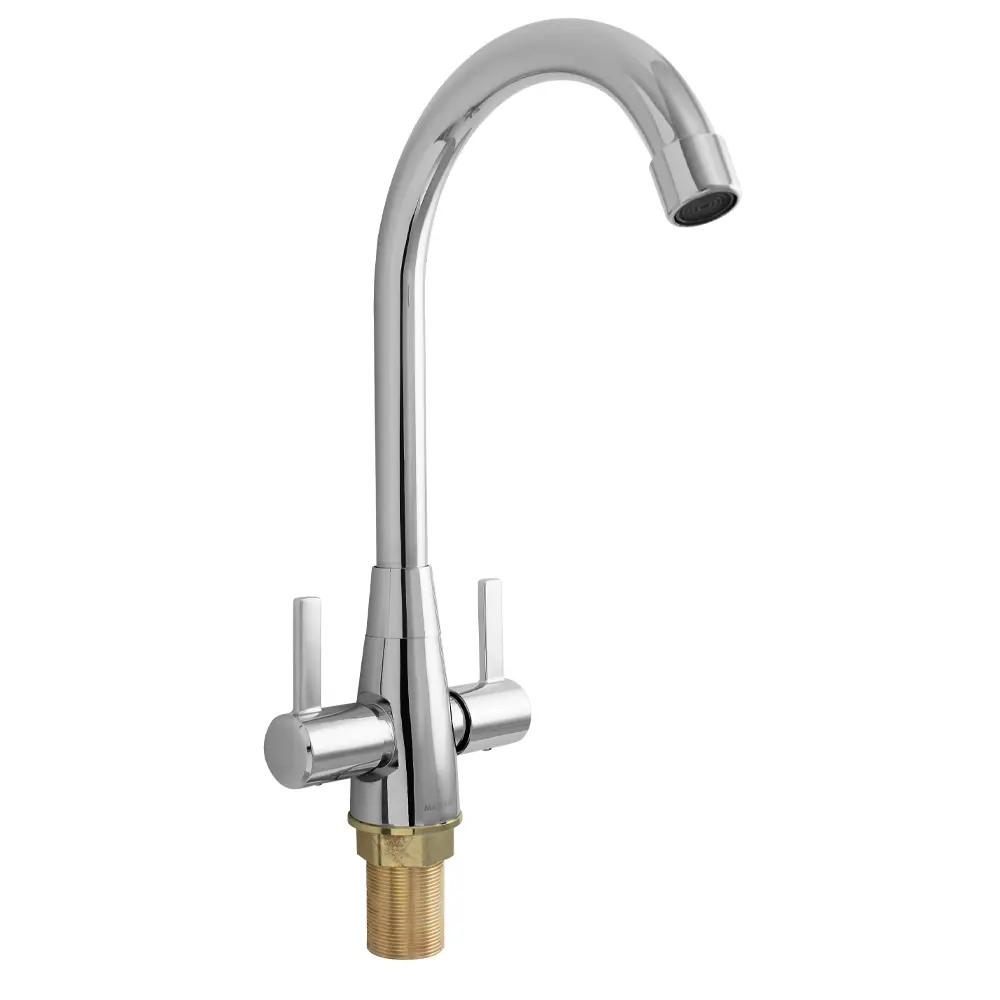 Фото Смеситель для кухни однорычажный Myfair 752 излив 29 см цвет серебристый