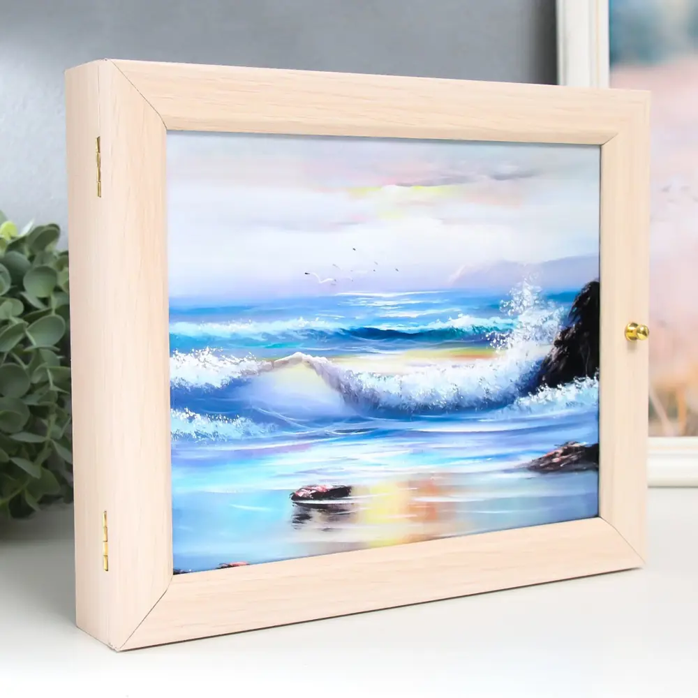 Фото 3 Ключница Simaland 9380968, МДФ, 29x24 см, разноцветная Фото 3 Ключница Simaland 9380968, МДФ, 29x24 см, разноцветная