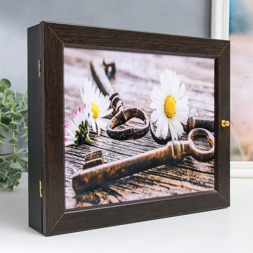 Фото 2 Ключница Simaland 9380976, МДФ, 29x24 см, разноцветная Фото 2 Ключница Simaland 9380976, МДФ, 29x24 см, разноцветная