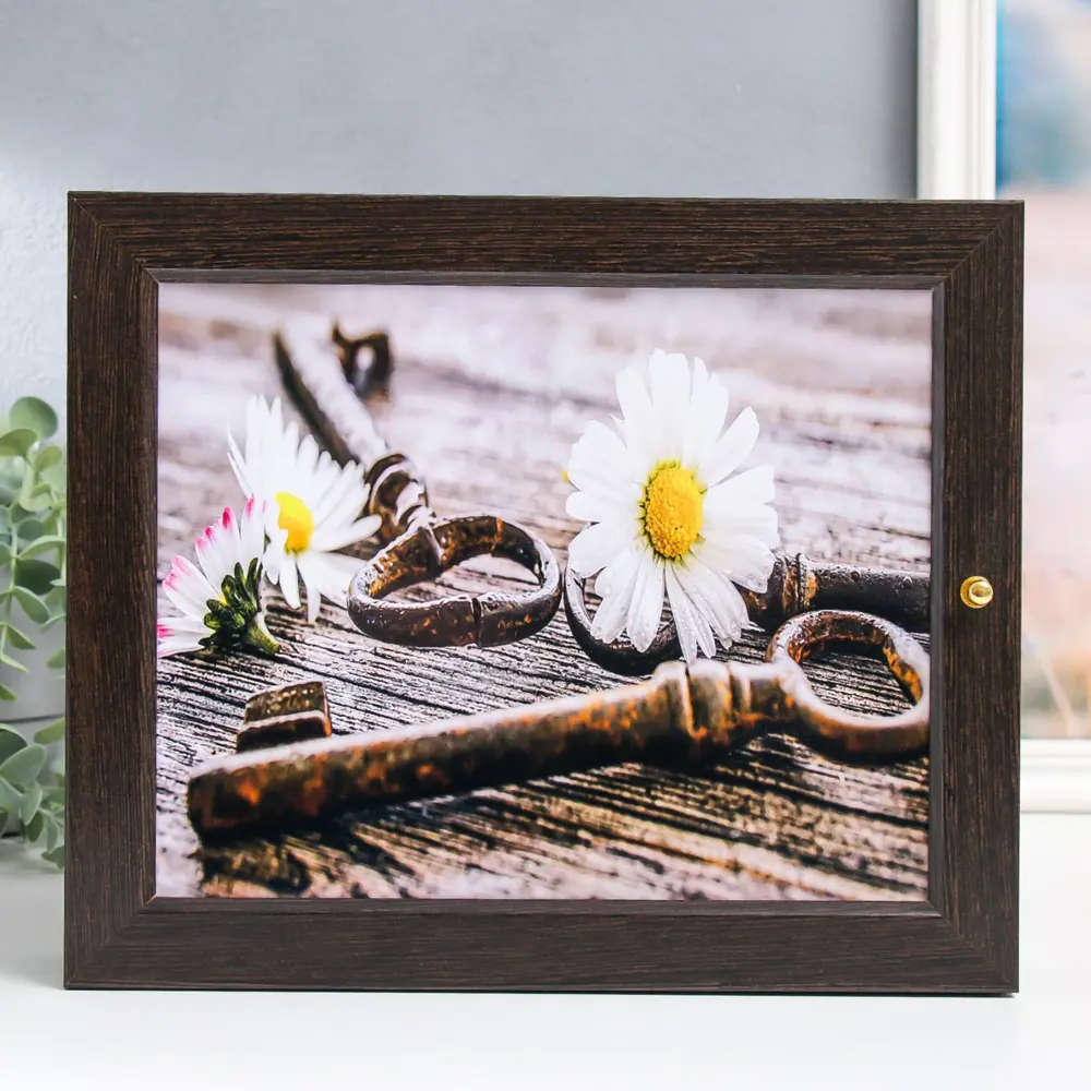 Фото Ключница Simaland 9380976, МДФ, 29x24 см, разноцветная Фото Ключница Simaland 9380976, МДФ, 29x24 см, разноцветная