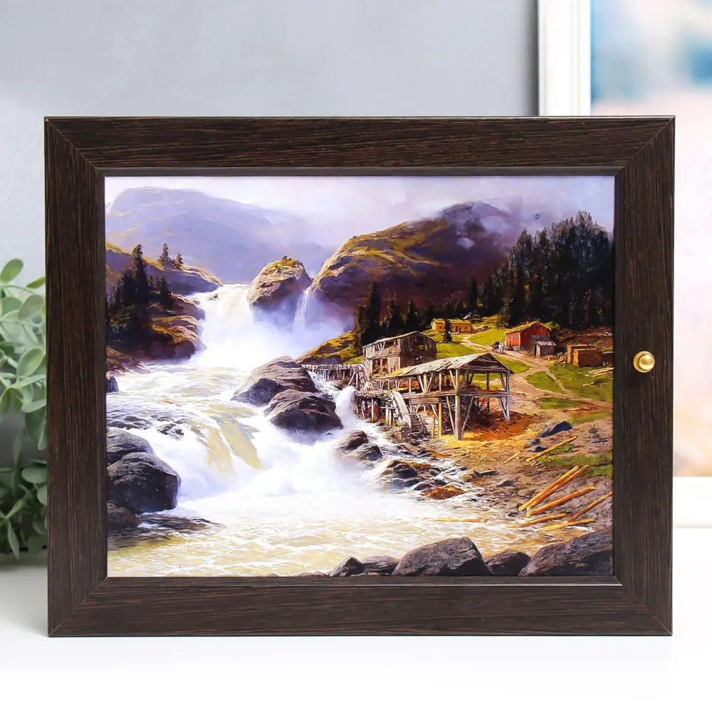 Фото Ключница Simaland 9380977, МДФ, 29x24 см, разноцветная Фото Ключница Simaland 9380977, МДФ, 29x24 см, разноцветная
