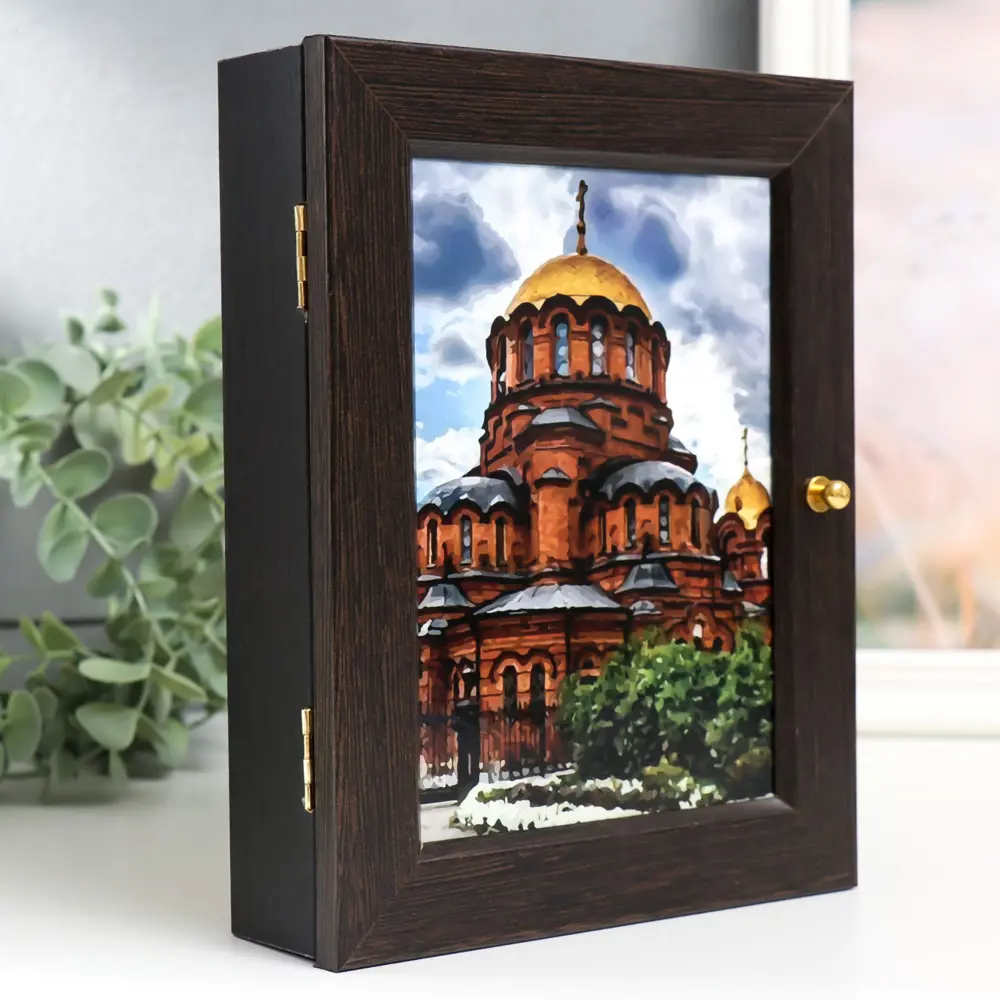 Фото 2 Ключница Simaland 9443074, МДФ, 22x17 см, разноцветная Фото 2 Ключница Simaland 9443074, МДФ, 22x17 см, разноцветная