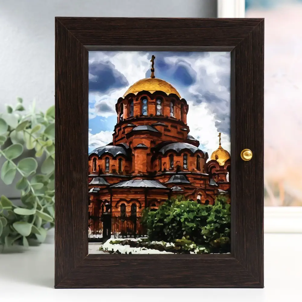 Фото Ключница Simaland 9443074, МДФ, 22x17 см, разноцветная Фото Ключница Simaland 9443074, МДФ, 22x17 см, разноцветная