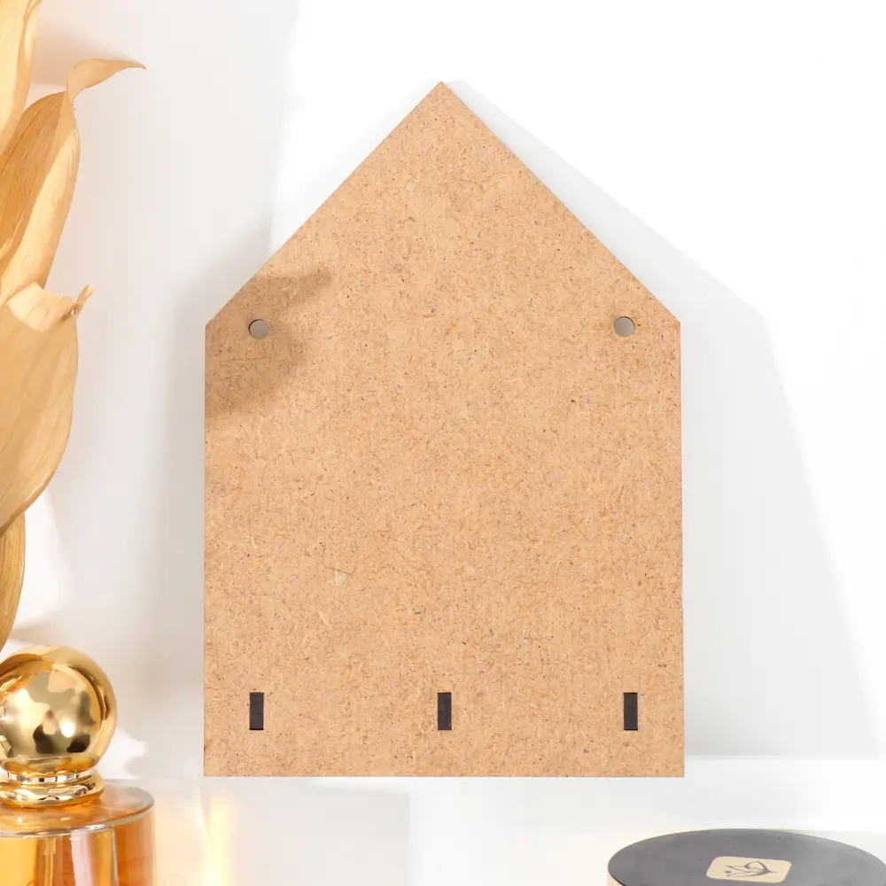 Фото 4 Ключница Simaland 9664100, ХДФ, 15x10 см, цвет светло-бежевый Фото 4 Ключница Simaland 9664100, ХДФ, 15x10 см, цвет светло-бежевый