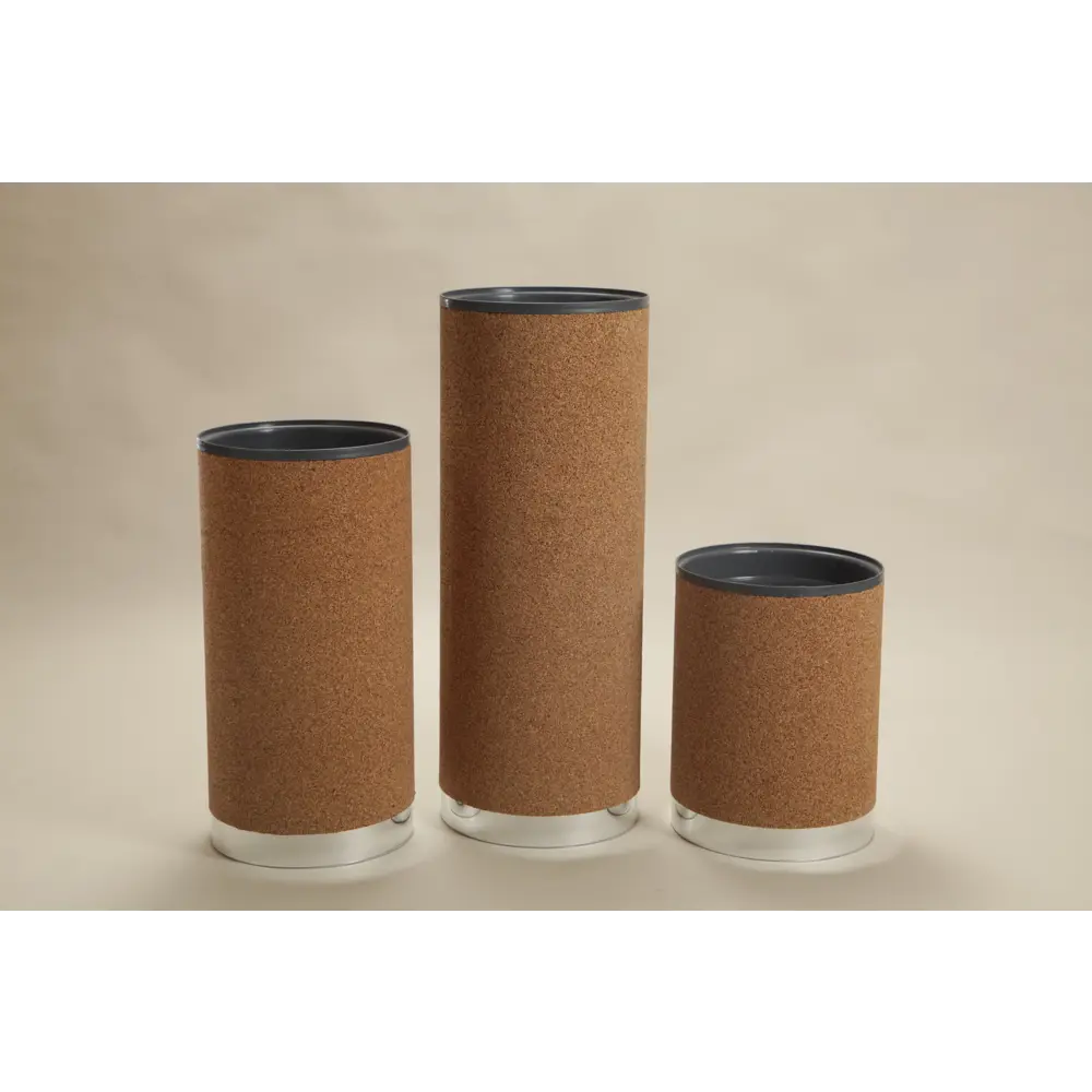 Фото 8 Кашпо Пробка-600 Ecoforms 32 см 60 см 16 л пластик коричневый Фото 8 Кашпо Пробка-600 Ecoforms 32 см 60 см 16 л пластик коричневый