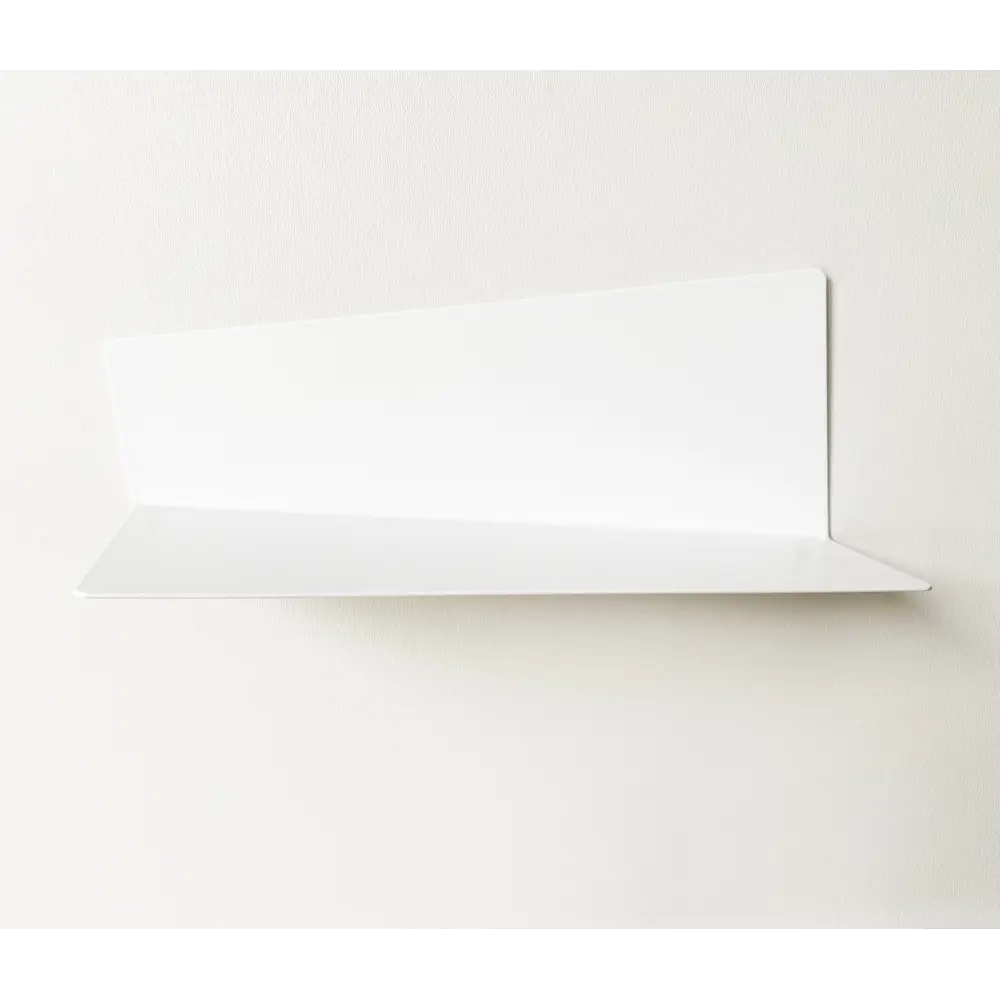 Фото 3 Полка Blacksteelone 30x12 см металл цвет белый матовый Фото 3 Полка Blacksteelone 30x12 см металл цвет белый матовый
