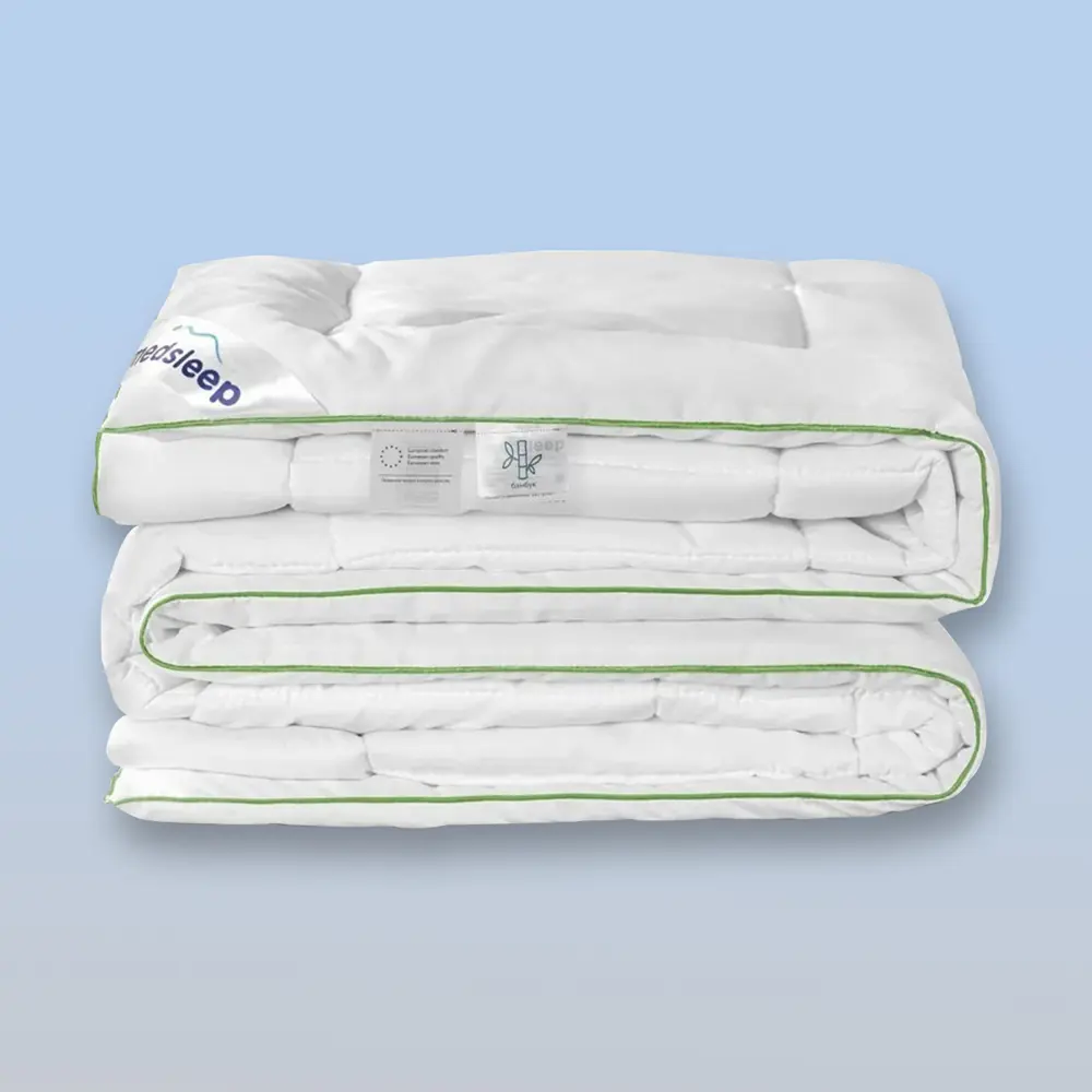 Фото 3 Набор 2 одеяла+2 подушки Dao бамбуковое волокно в бамбуковом сатине 175x200 см 50x70 см Фото 3 Набор 2 одеяла+2 подушки Dao бамбуковое волокно в бамбуковом сатине 175x200 см 50x70 см