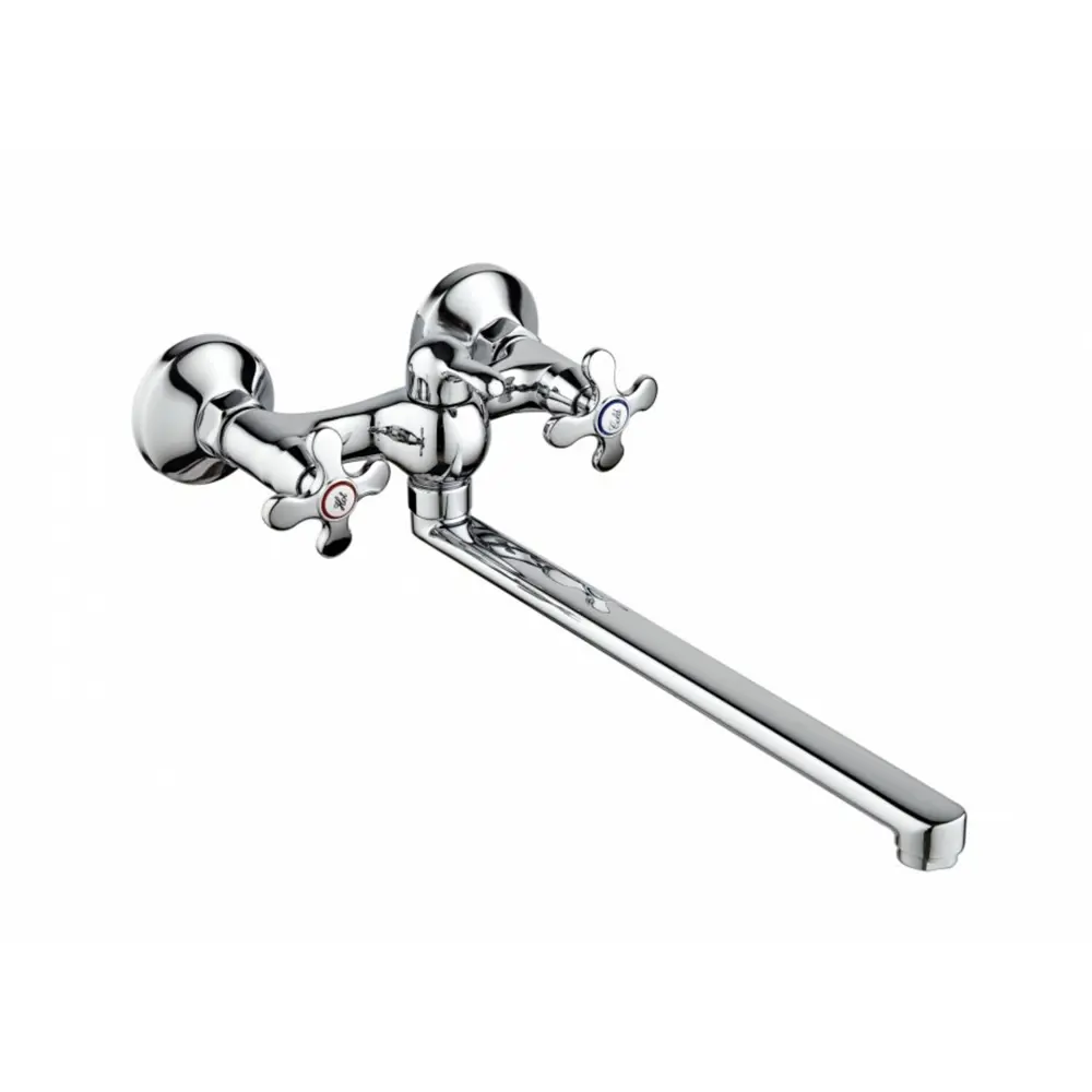 Фото Смеситель для ванны Potato P2250 двухвентильный цвет хром