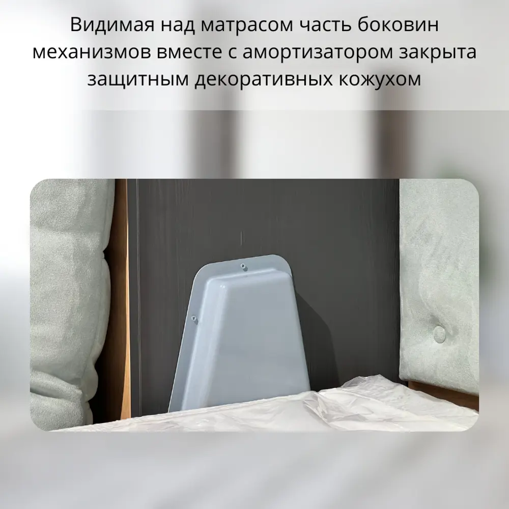 Фото 4 Шкаф-кровать Stylint Фюрт элегант 90x200 см ЛДСП цвет мокко/белый платиновый Фото 4 Шкаф-кровать Stylint Фюрт элегант 90x200 см ЛДСП цвет мокко/белый платиновый