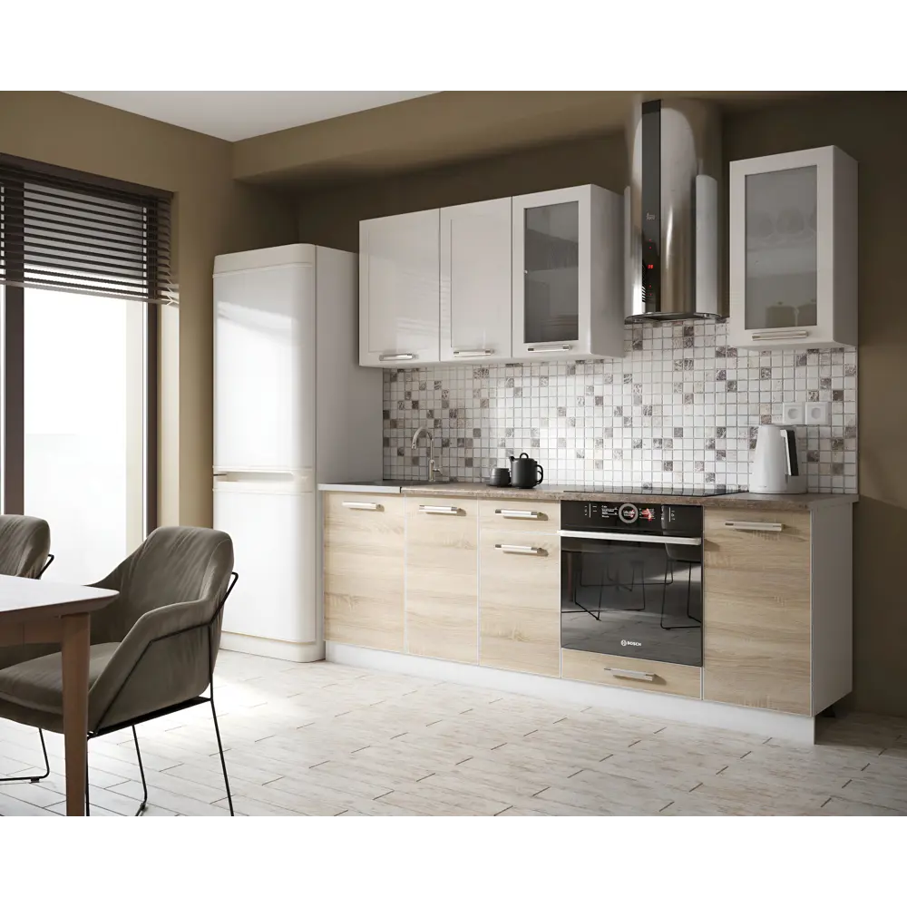 Фото 9 Напольный шкаф Sav Agata 100x85x60 см МДФ цвет дуб сонома Фото 9 Напольный шкаф Sav Agata 100x85x60 см МДФ цвет дуб сонома