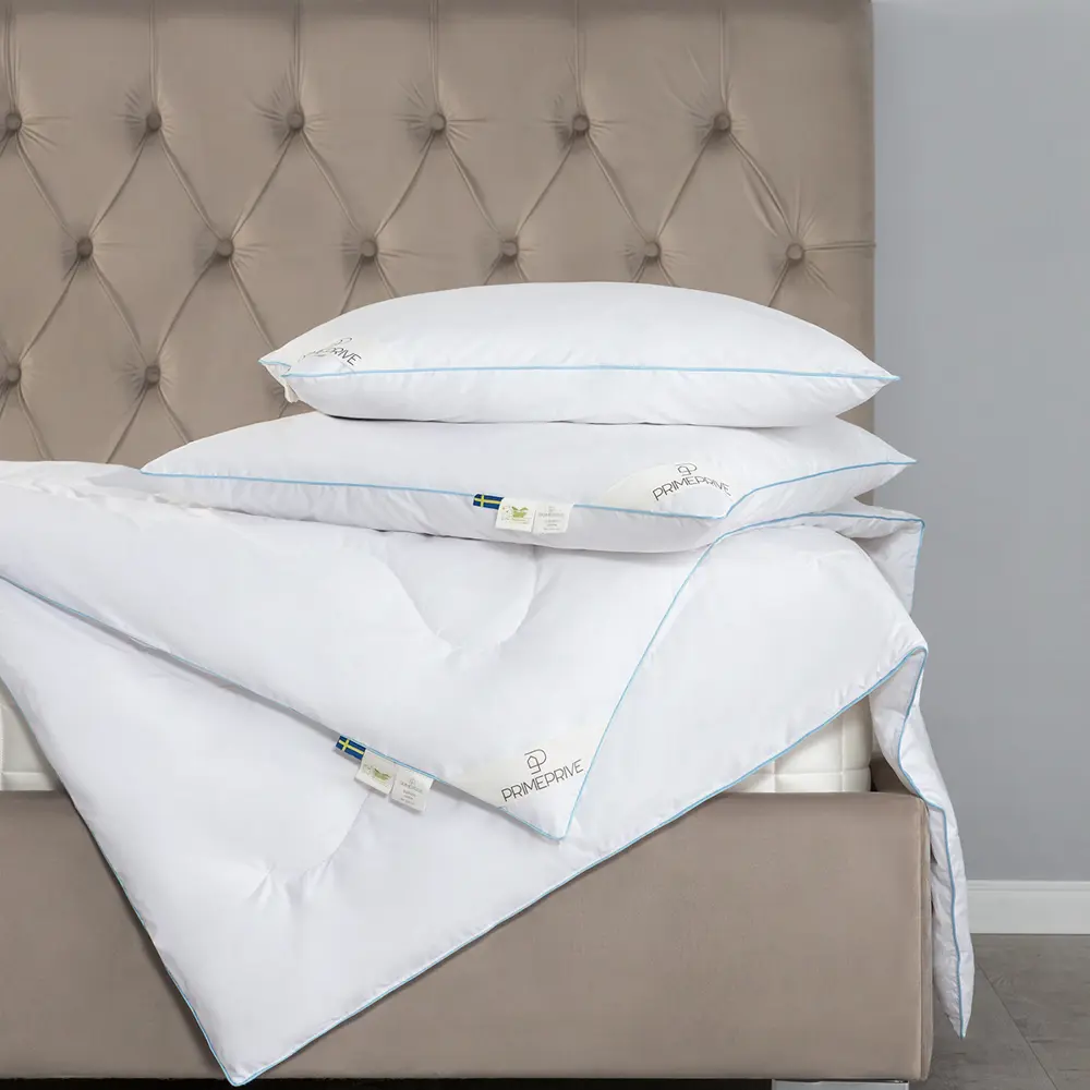 Фото 2 Набор 1 одеяло+1 подушка Linen льняное волокно в хлопковом тике 140x205 см 50x70 см Фото 2 Набор 1 одеяло+1 подушка Linen льняное волокно в хлопковом тике 140x205 см 50x70 см