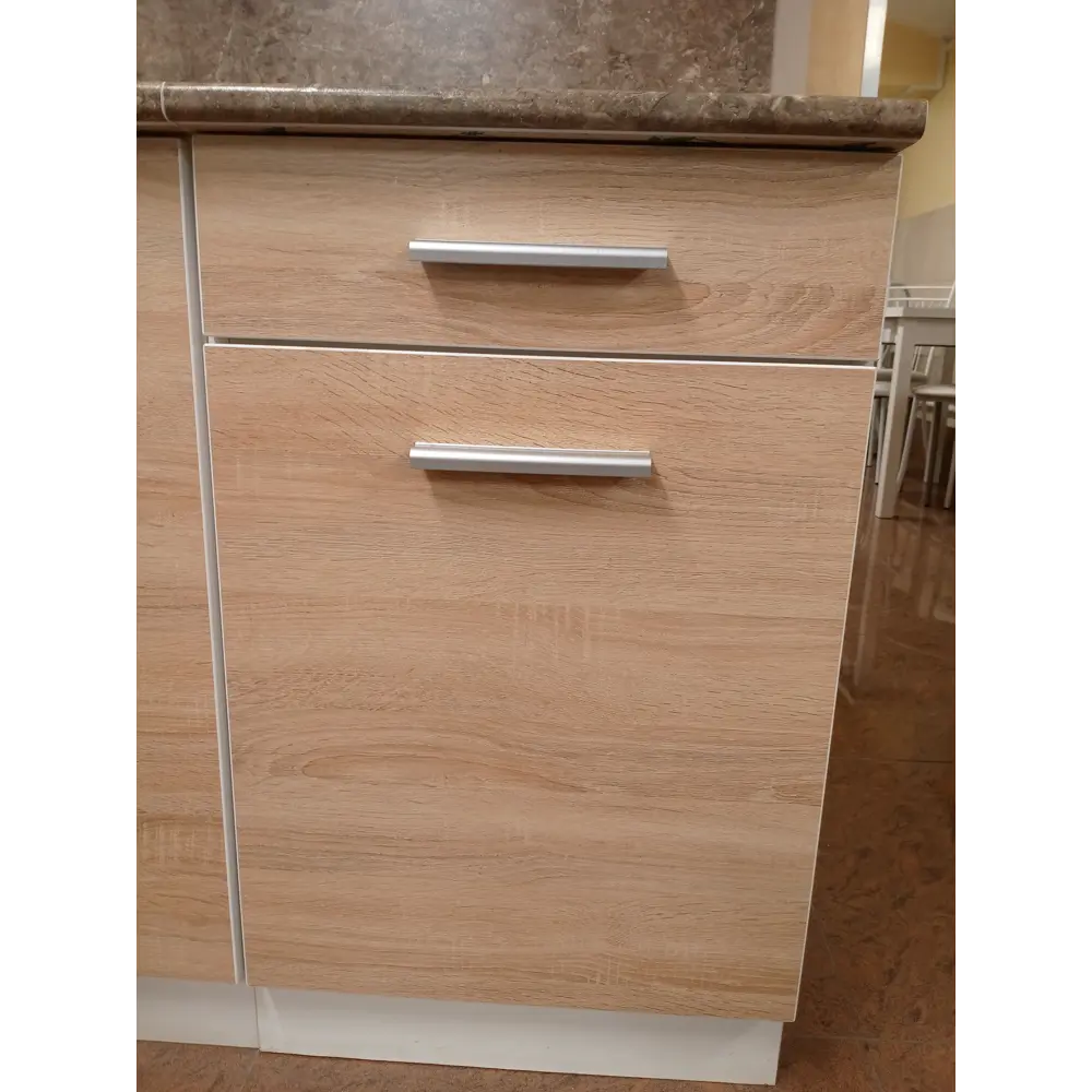 Фото 4 Напольный шкаф с ящиком Sav Agata 50x85x60 см МДФ цвет дуб сонома Фото 4 Напольный шкаф с ящиком Sav Agata 50x85x60 см МДФ цвет дуб сонома