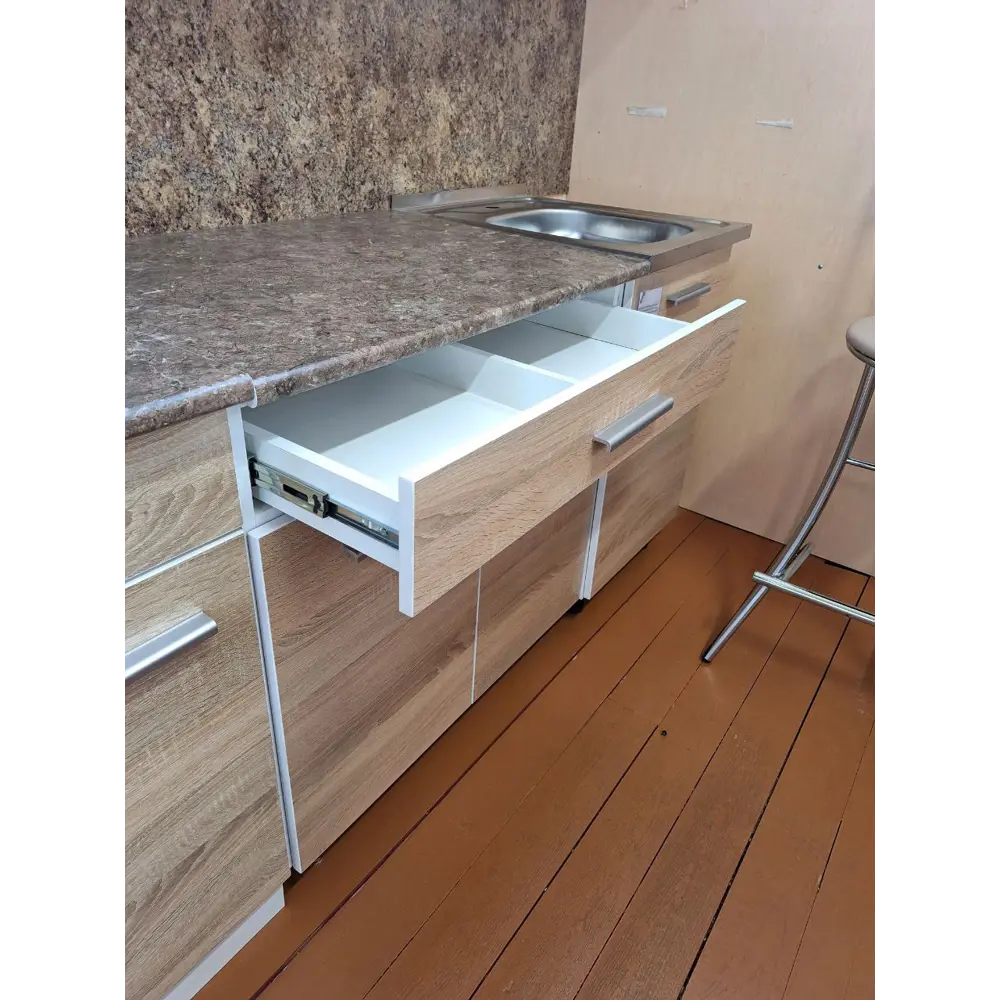Фото 4 Напольный шкаф с ящиком Sav Agata 80x85x60 см МДФ цвет дуб сонома Фото 4 Напольный шкаф с ящиком Sav Agata 80x85x60 см МДФ цвет дуб сонома