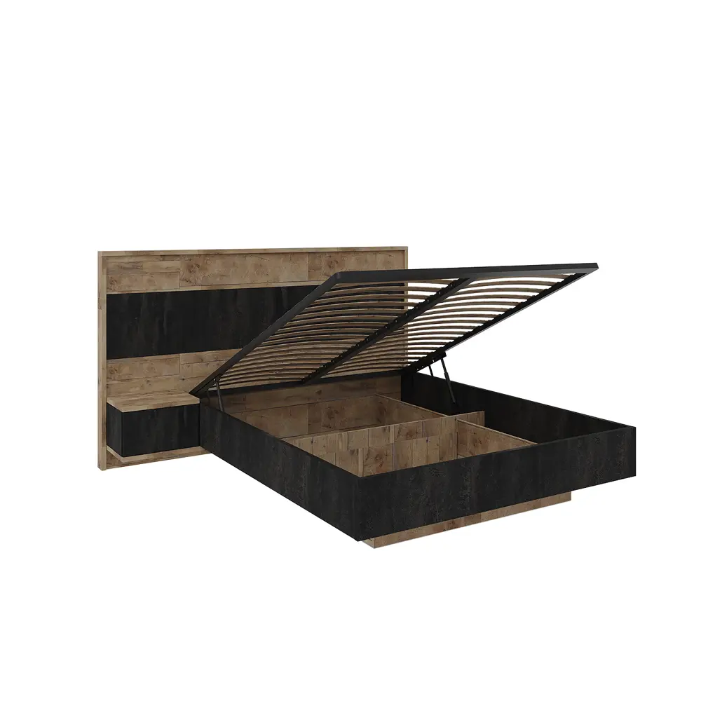 Фото 3 Кровать Принцесса Мелания Кения 221.3x128x212 см ЛДСП цвет черный Фото 3 Кровать Принцесса Мелания Кения 221.3x128x212 см ЛДСП цвет черный