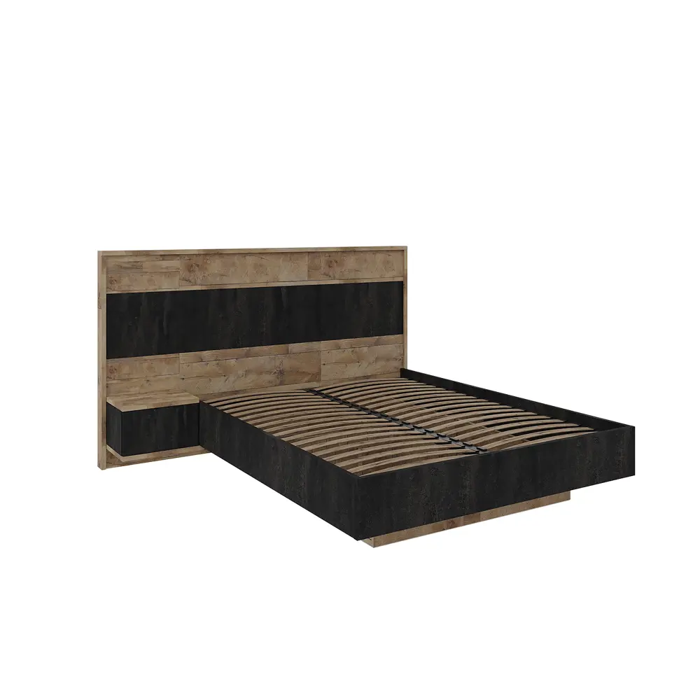 Фото 2 Кровать Принцесса Мелания Кения 221.3x128x212 см ЛДСП цвет черный Фото 2 Кровать Принцесса Мелания Кения 221.3x128x212 см ЛДСП цвет черный