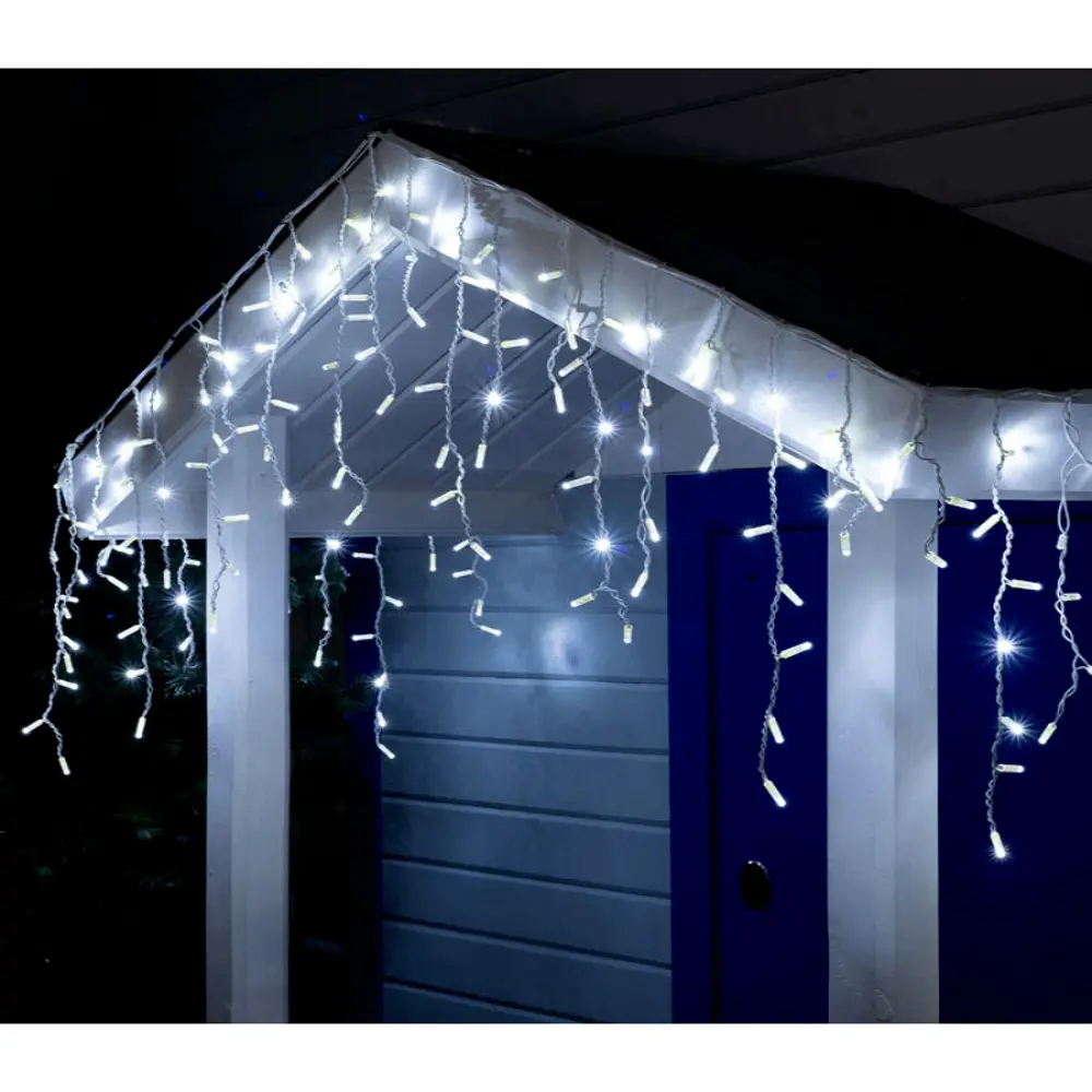 Фото 5 Электрогирлянда универсальная Clever-light wisil3 бахрома 3x3 м 100 ламп холодный белый (голубой) 1 режимов работы Фото 5 Электрогирлянда универсальная Clever-light wisil3 бахрома 3x3 м 100 ламп холодный белый (голубой) 1 режимов работы