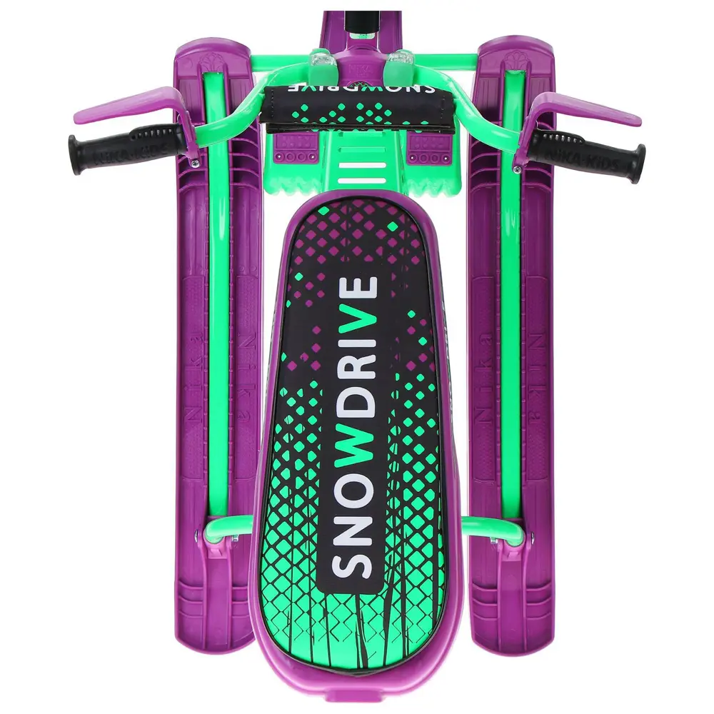 Фото 5 Снегокат Nika Kids Snowdrive Neon СНД3N/G цвет неон/фиолетовый 45x34x74 см Фото 5 Снегокат Nika Kids Snowdrive Neon СНД3N/G цвет неон/фиолетовый 45x34x74 см