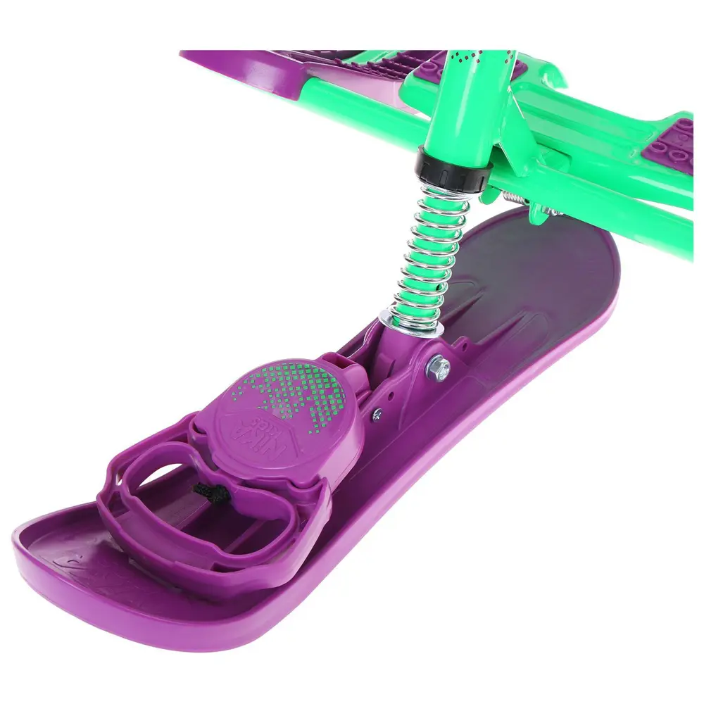 Фото 6 Снегокат Nika Kids Snowdrive Neon СНД3N/G цвет неон/фиолетовый 45x34x74 см Фото 6 Снегокат Nika Kids Snowdrive Neon СНД3N/G цвет неон/фиолетовый 45x34x74 см
