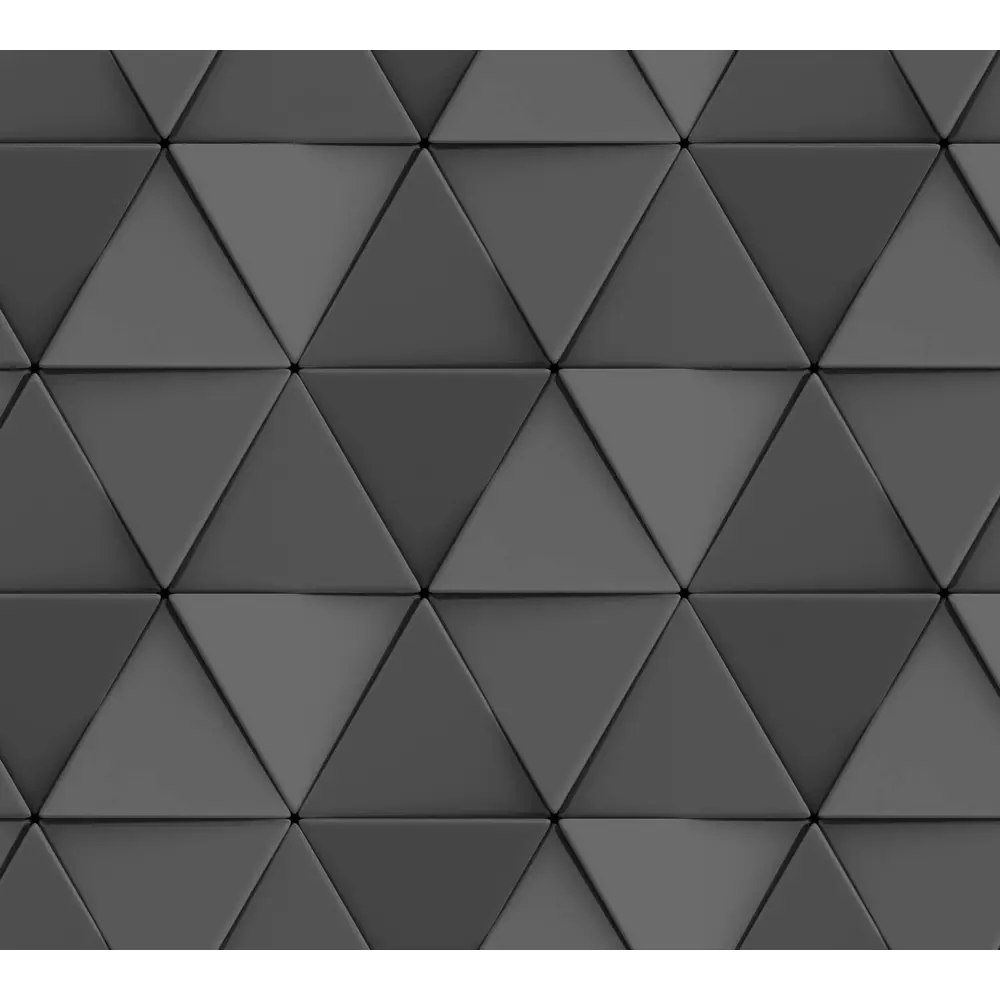 Фото 4 Фотообои флизелиновые Foto Print 300x270 см Черно-серые треугольники Фото 4 Фотообои флизелиновые Foto Print 300x270 см Черно-серые треугольники