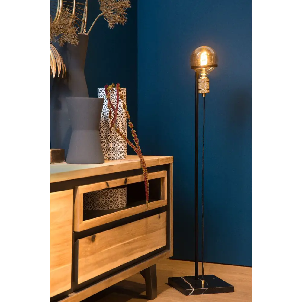 Фото 3 Торшер Lucide 30771_10_30 цвет черный