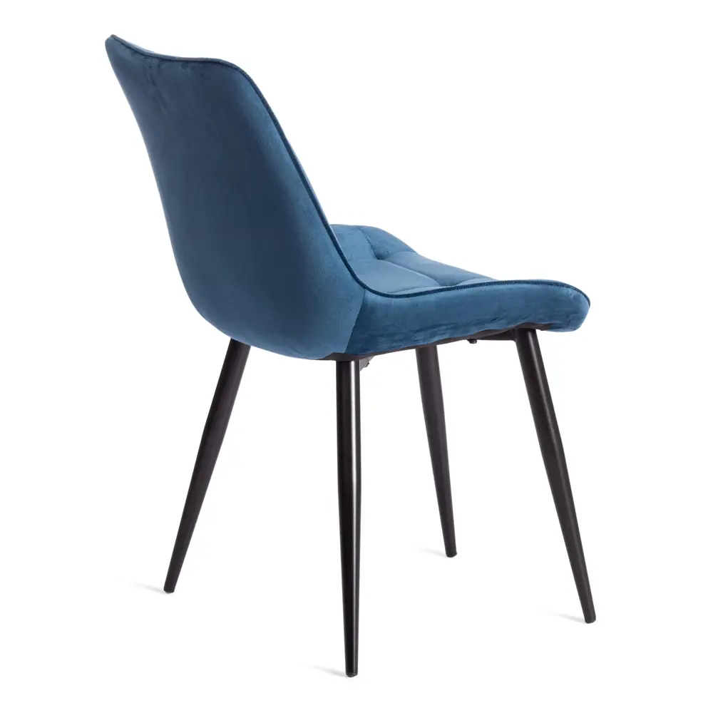 Фото 4 Кухонный стул Tetchair Abruzzo 85x52x63 см вельвет цвет синий