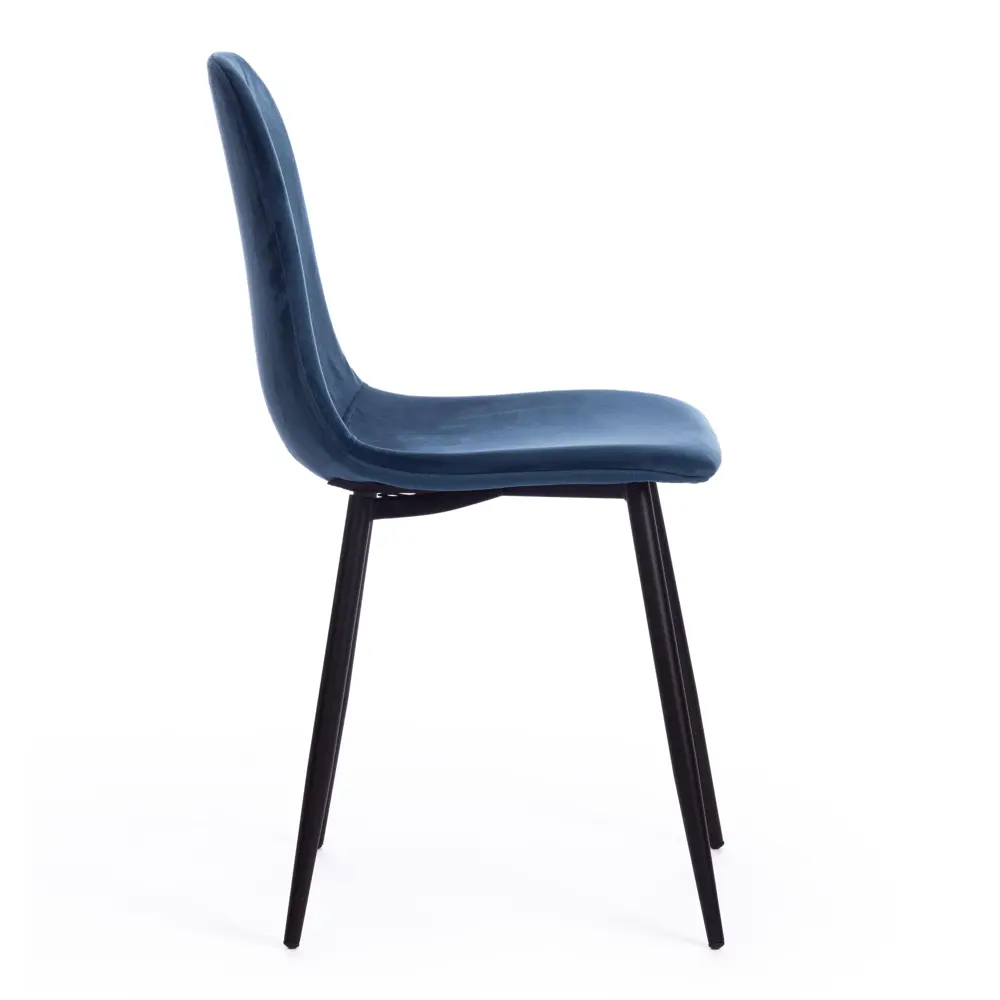 Фото 3 Кухонный стул Tetchair Breeze 87x53x44 см вельвет цвет синий Фото 3 Кухонный стул Tetchair Breeze 87x53x44 см вельвет цвет синий