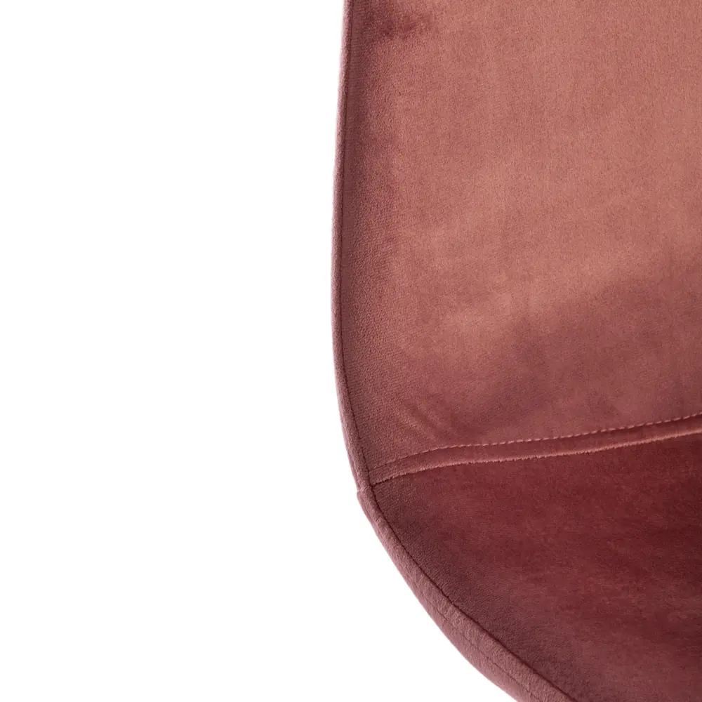 Фото 9 Кухонный стул Tetchair Breeze 87x53x44 см вельвет цвет коралловый/белый Фото 9 Кухонный стул Tetchair Breeze 87x53x44 см вельвет цвет коралловый/белый