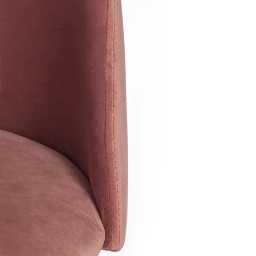 Фото 7 Кухонный стул Tetchair Monro 78x49x52 см ткань цвет коралловый