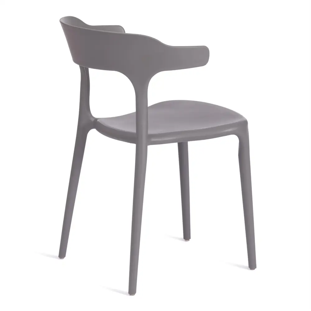 Фото 4 Кухонный стул Tetchair Ton 75.5x50x49.5 см пластик цвет темно-серый