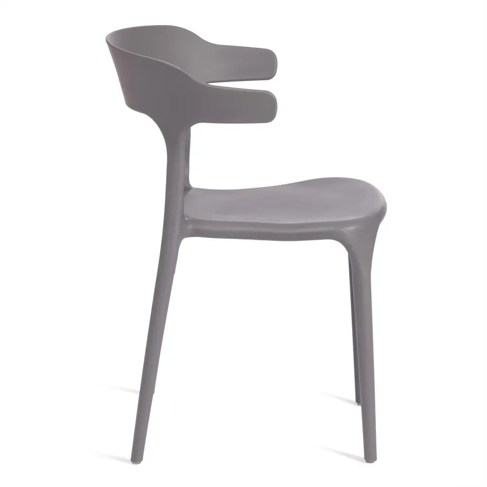 Фото 3 Кухонный стул Tetchair Ton 75.5x50x49.5 см пластик цвет темно-серый