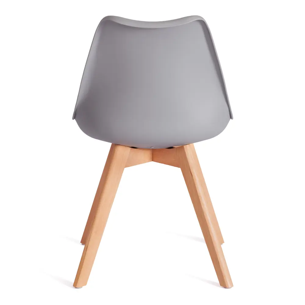 Фото 5 Стул Tetchair Tulip 80x55x47.5 см искусственная кожа цвет серый Фото 5 Стул Tetchair Tulip 80x55x47.5 см искусственная кожа цвет серый