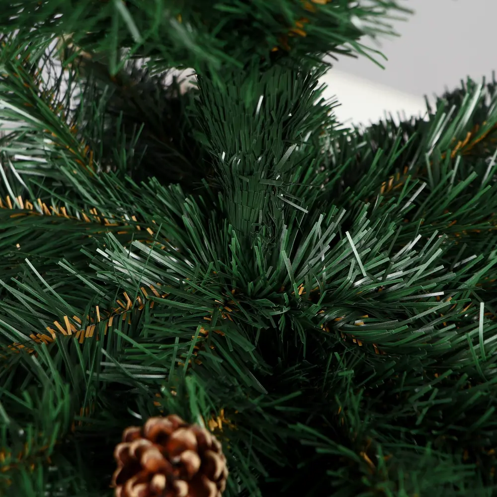 Фото 3 Ель новогодняя искусственная Max christmas 9942685 Сибирская с шишками 150 см Фото 3 Ель новогодняя искусственная Max christmas 9942685 Сибирская с шишками 150 см