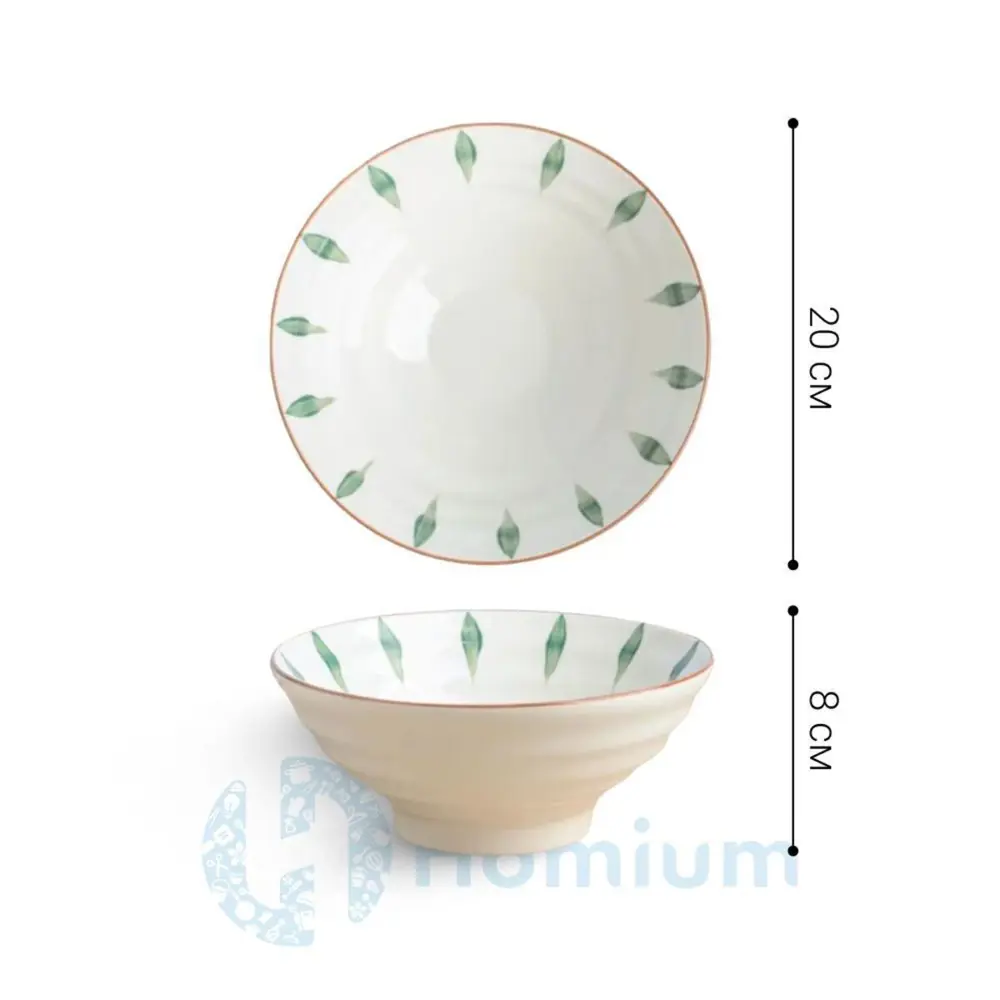 Фото 6 Тарелка Homium Kitchen Collection 20x8x20 см керамика цвет белый