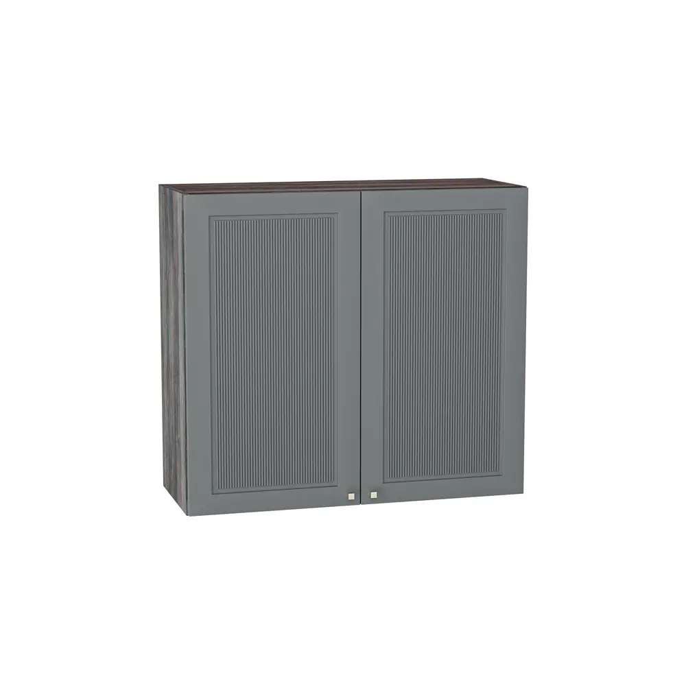 Фото Навесной шкаф с сушилкой и 2 дверцами Сурская мебель Моцарт 80x71.6x31.8 см ЛДСП цвет кальяри/монблан