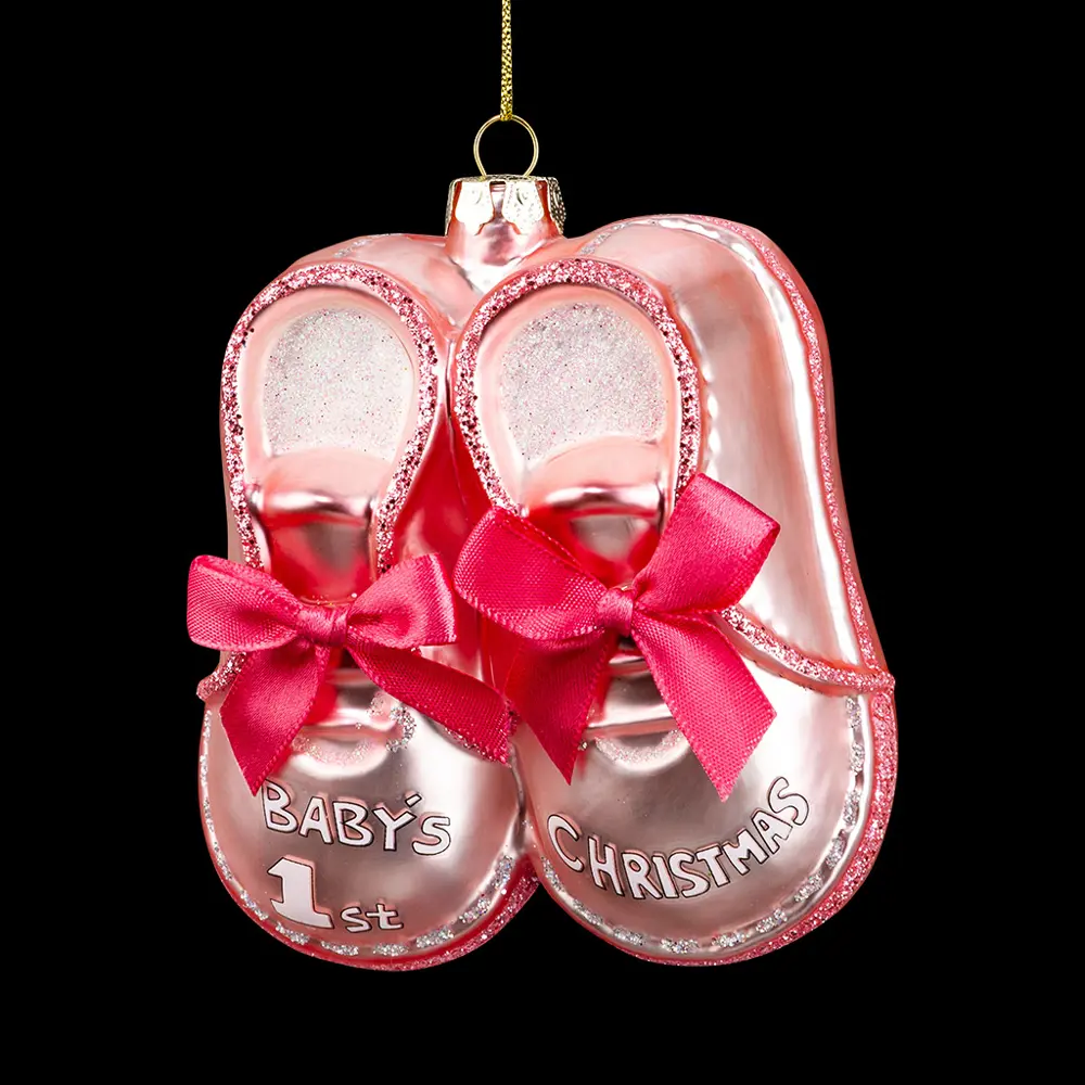 Фото Елочная игрушка Пинетки розовые Erichkrause decor 59271 30 см х 38 см розовый Фото Елочная игрушка Пинетки розовые Erichkrause decor 59271 30 см х 38 см розовый