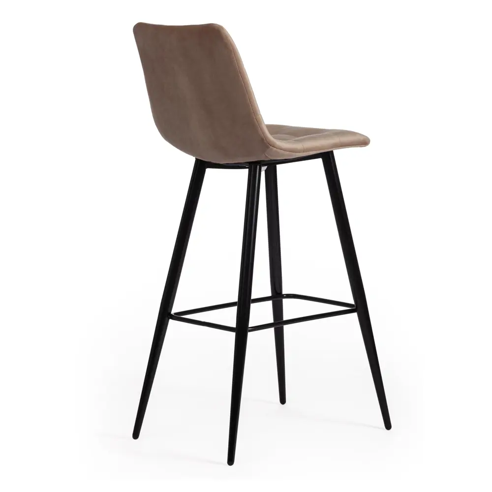 Фото 3 Барный стул Tetchair Chilly 50x104x44 см цвет бежевый Фото 3 Барный стул Tetchair Chilly 50x104x44 см цвет бежевый
